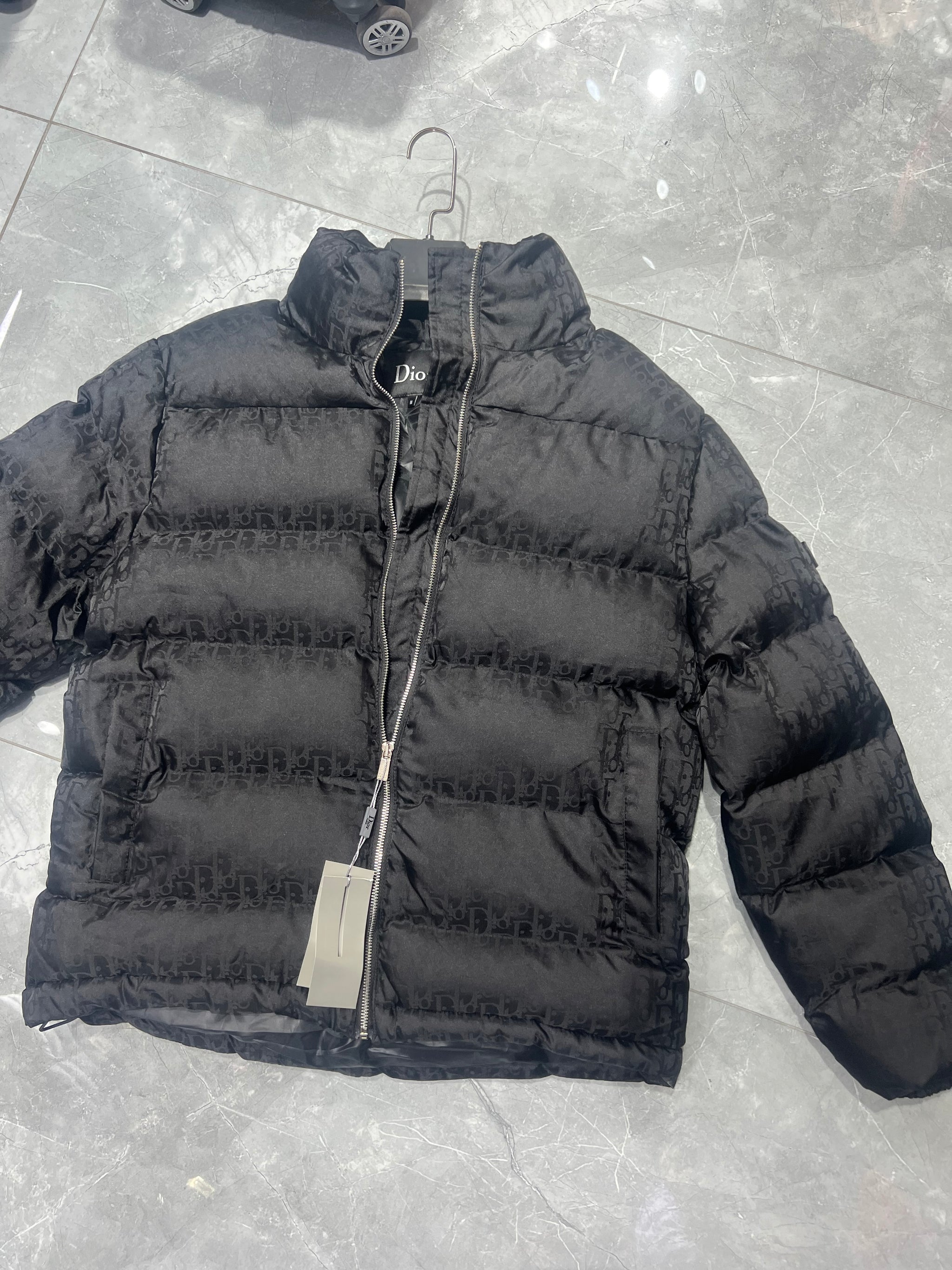 DIOR OBLIQUE JACKET ZWART