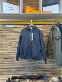 STONE ISLAND SOFTSHELL JACKET ZWART