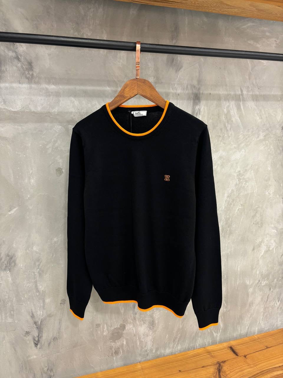 HERMES KNITWEAR LIGHT ZWART