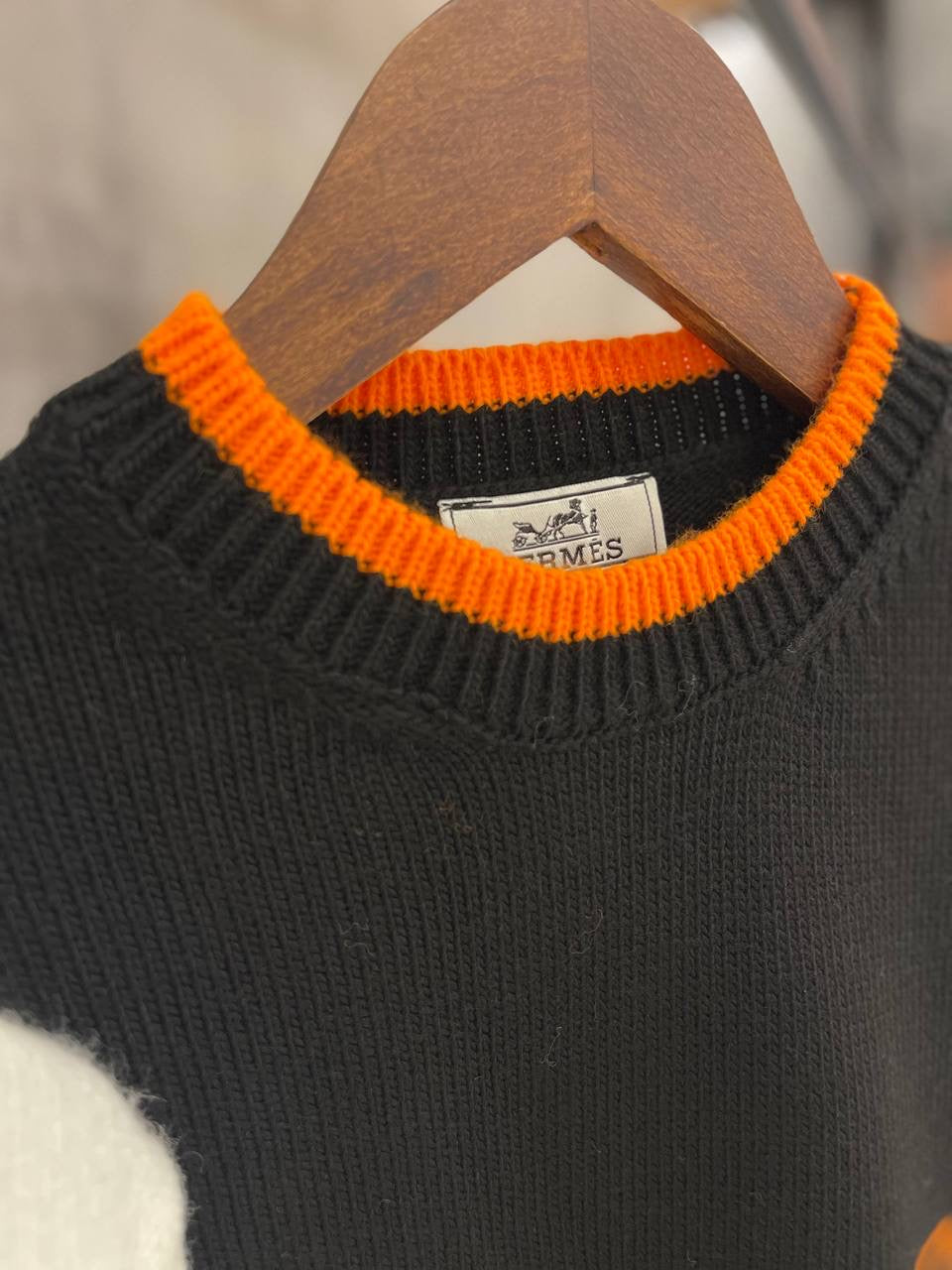 HERMES KNITWEAR ZWART