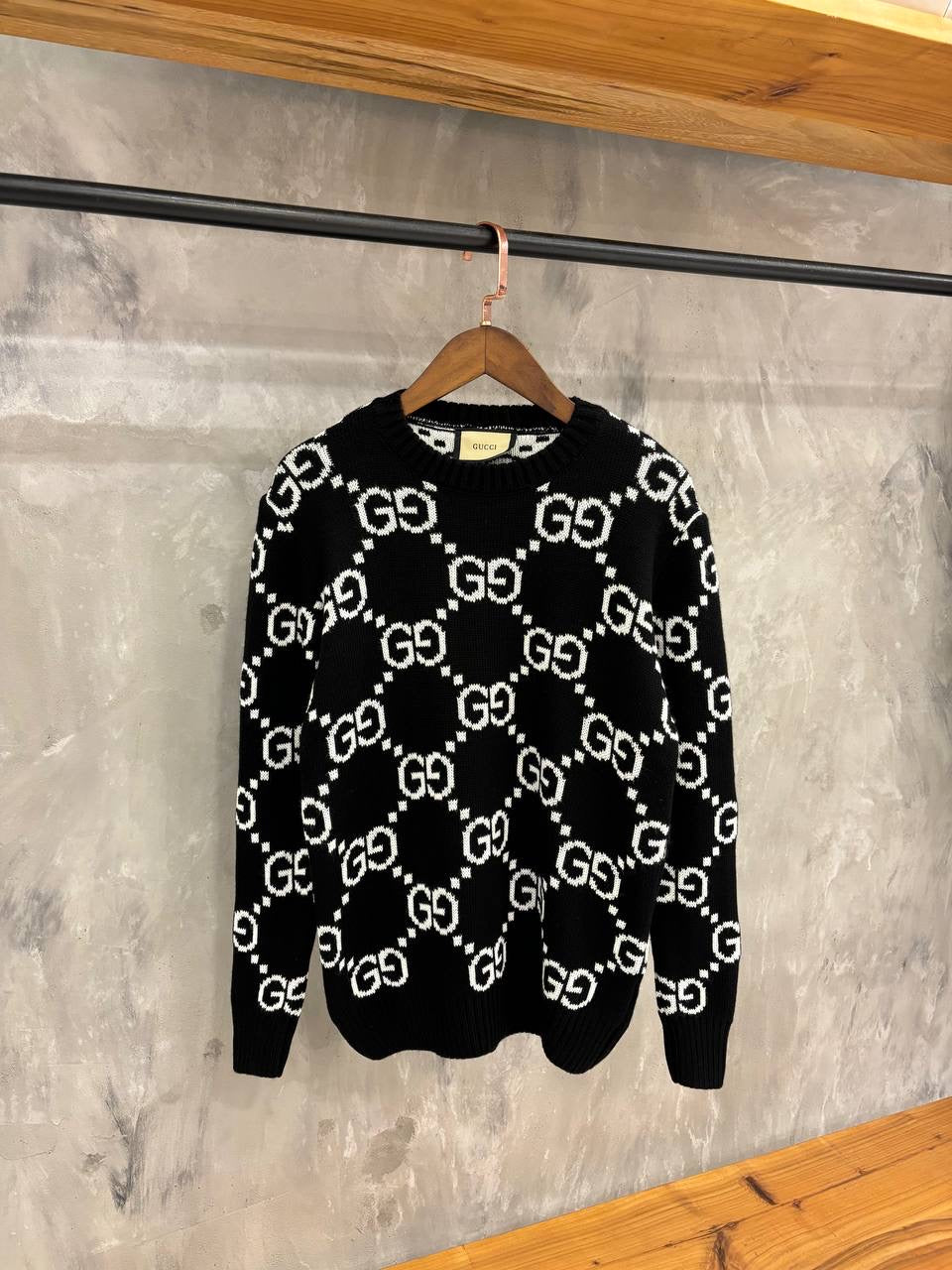 GUCCI GG KNITWEAR ZWART