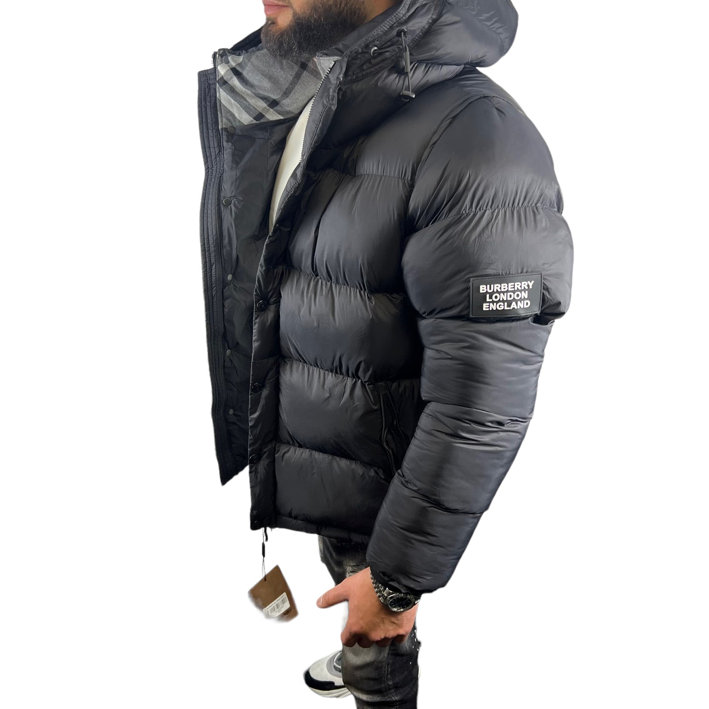 Burberry Jacket Zwart (Armen afritsbaar Bodywarmer)