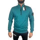 Stone Island Ziptrui Turquoise