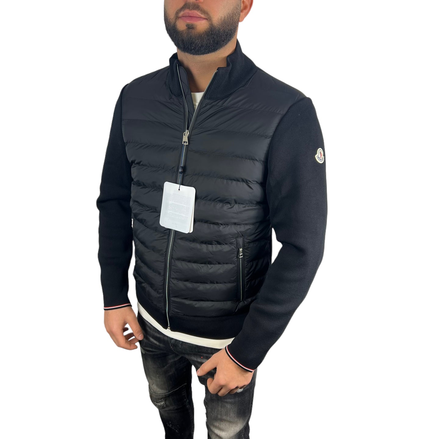 Moncler Triko Jacket (zwarte logo)