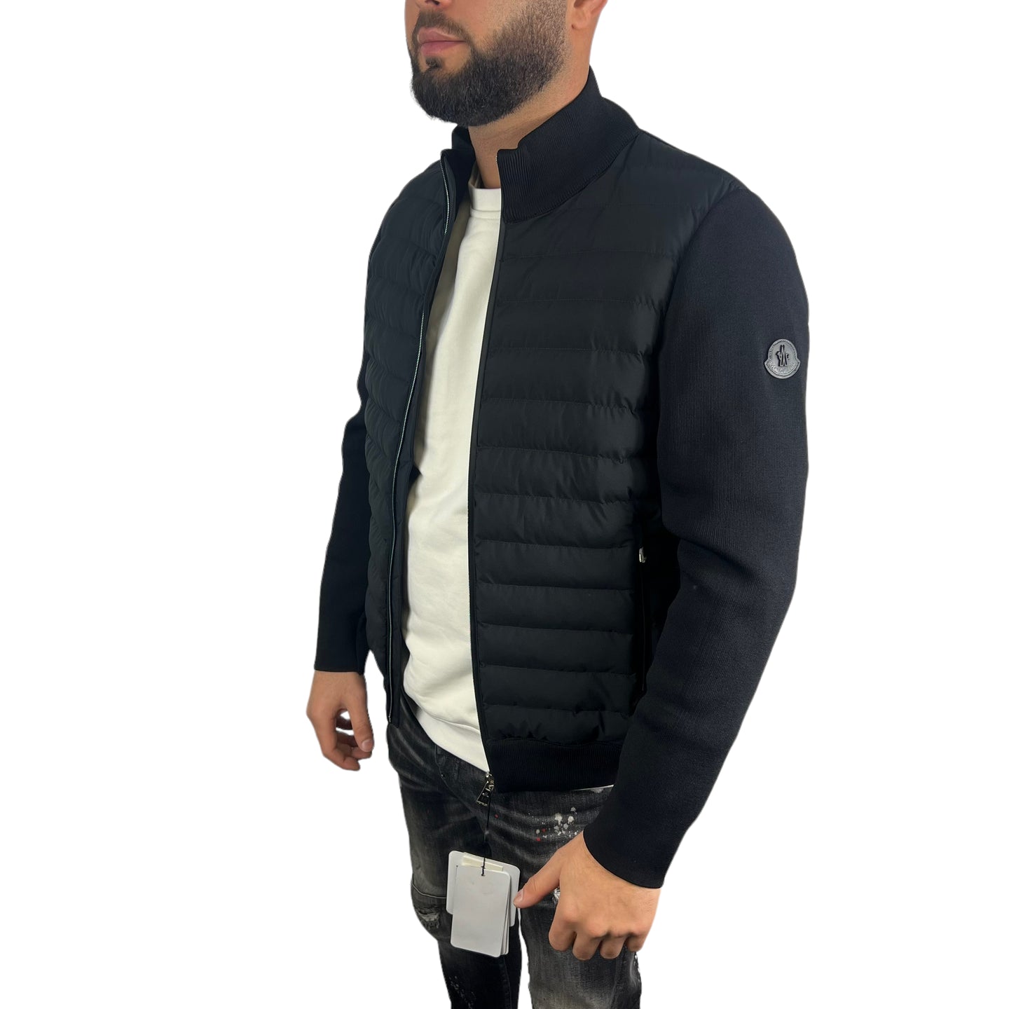 Moncler Triko Jacket (zwarte logo)