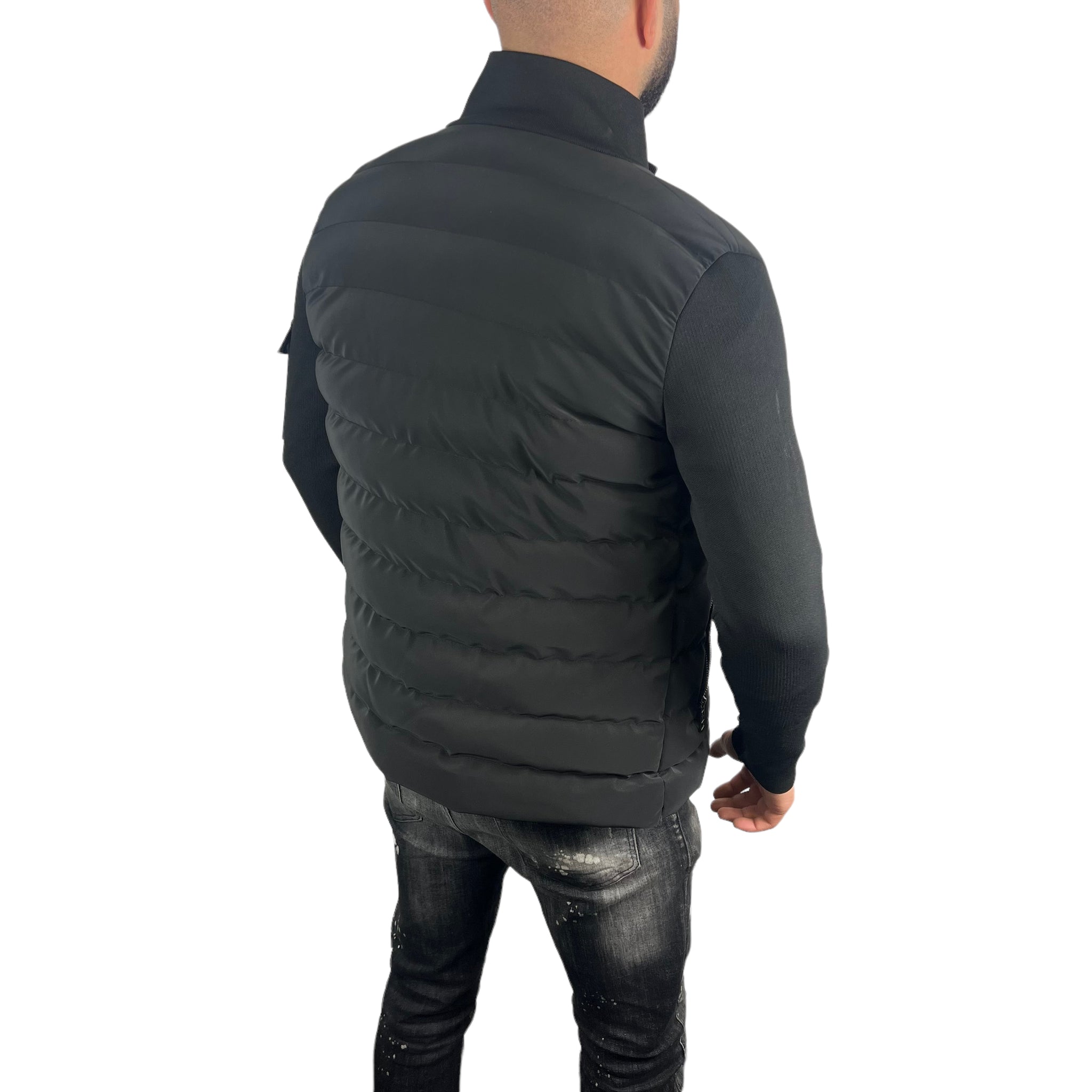 Moncler Triko Jacket Zwart On-off