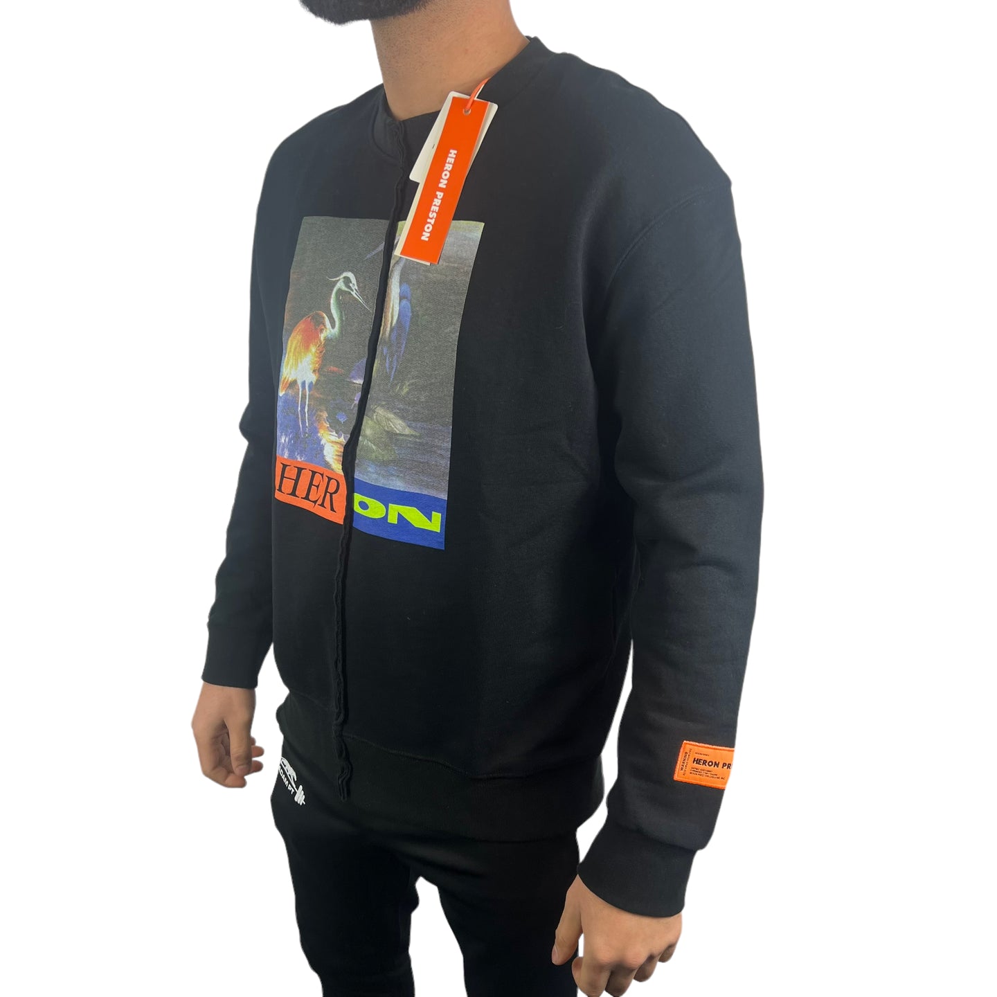 Heron Preston Sweater Zwart (oversize)