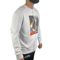 Heron Preston Sweater Wit (Oversize)