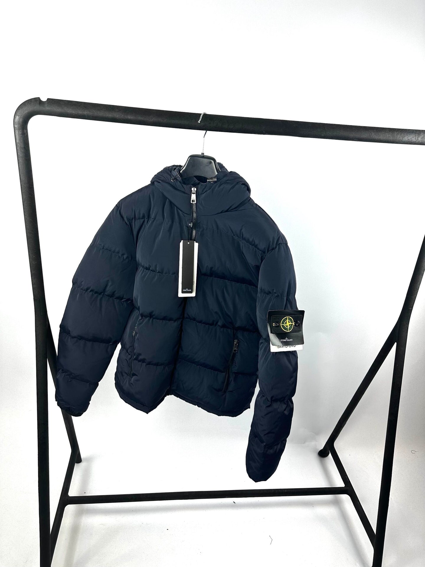 x Stone Island Parka Blauw