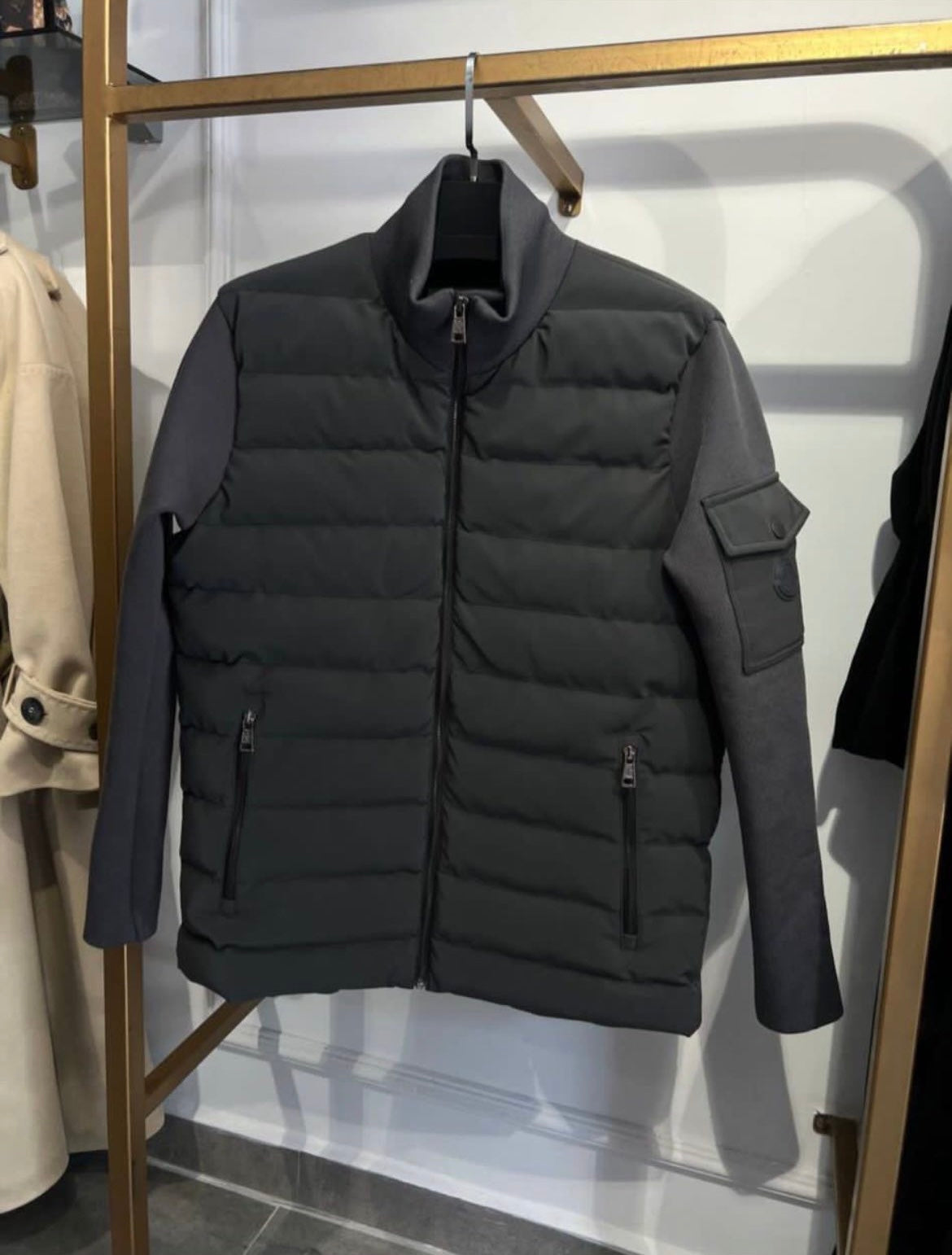 Moncler Triko Jacket Zwart On-off